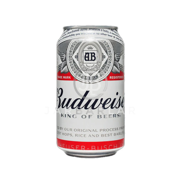 Budweiser Can 24x355ml | Online wine & alcohol delivery Jarbarlar