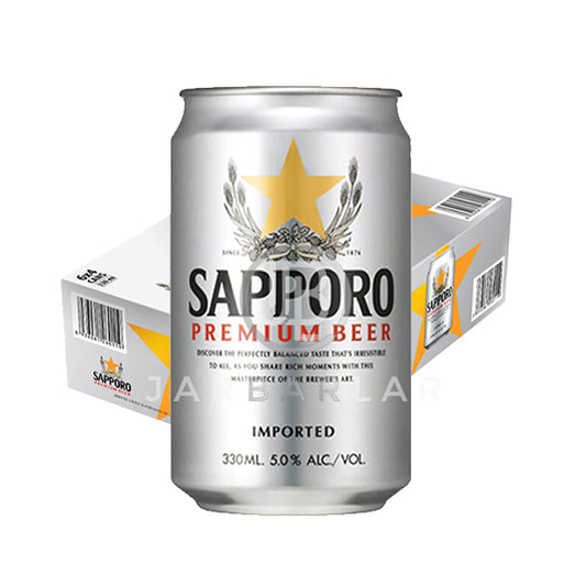 Sapporo Premium Can Beer 330ml x 24cans