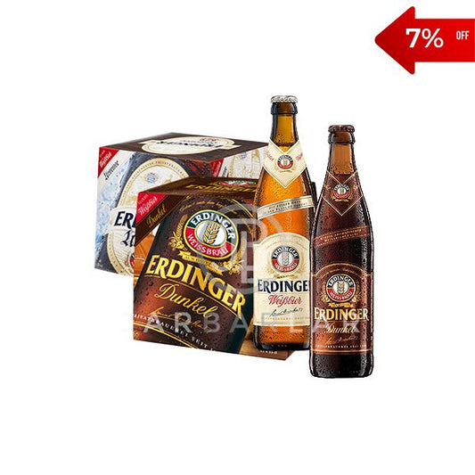 Double Erdinger Bottle 24x500ml | Beer Cider | Jarbarlar-Beer-jarbarlar