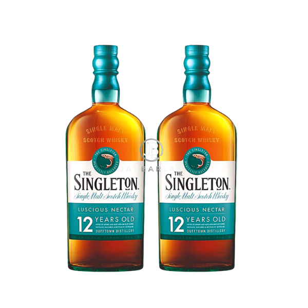Singleton Of Dufftown 12 Year 700ml (2 Bottles) (Free Glass)