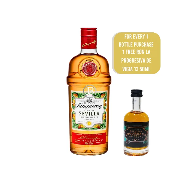Tanqueray Flor de Sevilla Gin 700ml (Free Gift)