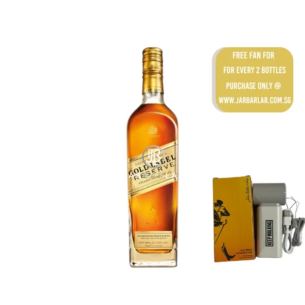 Johnnie Walker Gold Label 750ml (With Extra Gift)
