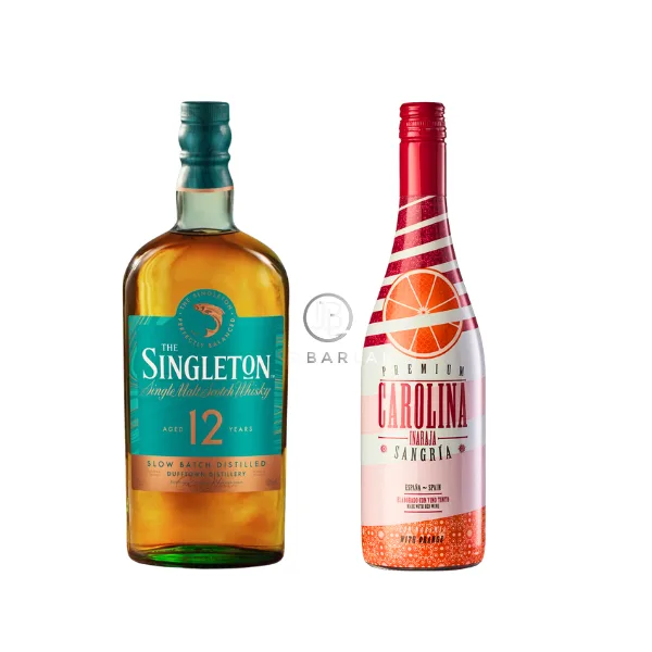 Singleton Of Dufftown 12 Year 700ml & Sangria Carolina With Orange 750ml Bundle Promotion