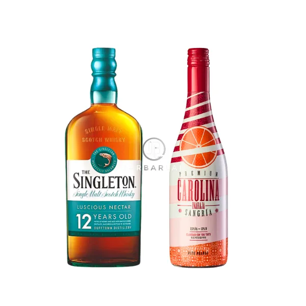 Singleton Of Dufftown 12 Year 700ml & Sangria Carolina With Orange 750ml Bundle Promotion