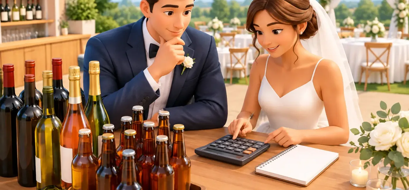 How Many Bottles for a Wedding? Simple Math